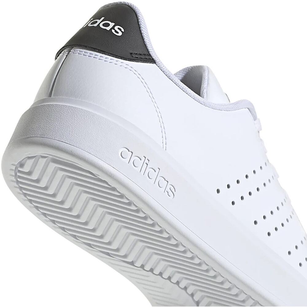 NEW Adidas Advantage Women's Size 8 Sneakers White/Navy Blue IH3452 - Picture 5 of 9